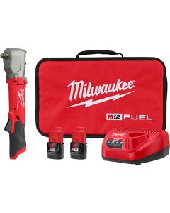 MLW2565-22 image(0) - Milwaukee Tool M12 FUEL 1/2" Right Angle Impact Wrench w/ Friction Ring Kit