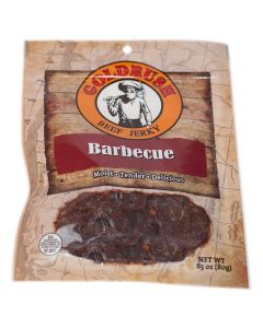 Gold Rush Jerky Sweet Barbecue 2.85 oz. Beef Jerky - 12 Count (3 lbs.)