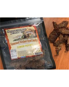 THS602822-758727 image(0) - Smokehouse Jerky Lemon Pepper Beef Jerky 3  Ounce - Beef Jerky