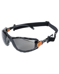 SRWS71911 image(0) - Sellstrom Sellstrom - Safety Glasses - XPS502  Series - Smoke Lens -Black/Orange Frame -  AF/HC - Sealed