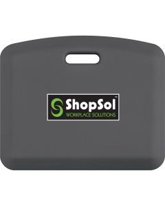 ShopSol Anti-Fatigue Mat Mobile Pro 22" x 18" Gray 2218SS