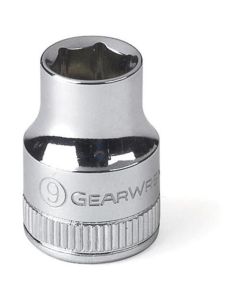 KDT80132 image(1) - GearWrench 1/4 Inch Drive 6 Point Standard Metric Socket 10mm