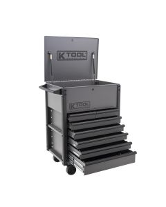 KTI75151 image(0) - K Tool International Service Cart Premium 7 Drawer 750 Pound (Grey)