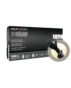 MFXMK296-S-CASE image(0) - Microflex GLOVE MIDKNIGHT MK-296 NITRILE S