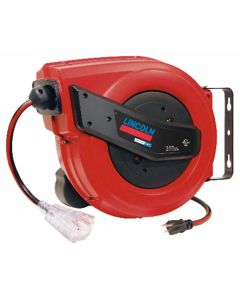 LIN91039 image(2) - Lincoln Lubrication 60' Tri-tap Electric Power Cord Reel