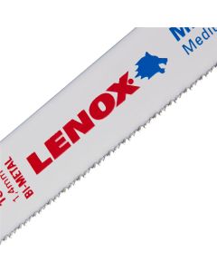 LEX20567 image(0) - Lenox Tools Reciprocating Saw Blades, 618R, Bi-Metal, 6 in. Lo