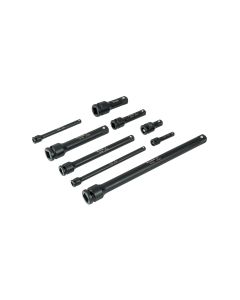 TIT40109 image(0) - TITAN 9 Pc. Assorted Impact Extension Bar S