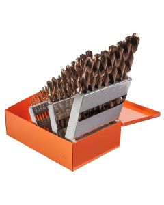 KNK29KK6 image(0) - KnKut KnKut 29 Piece Left Hand Jobber Length Drill Bit Set 1/16"-1/2" by 64ths