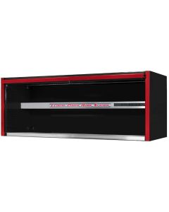 Extreme Tools EXQ Series 72"W x 30"D Professional Extreme Power Workstation Hutch Black with Red Handle