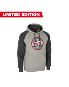 MLWHOOD1924GXL image(0) - Milwaukee Tool Limited Edition 100th Anniversary: 1924 Work Hoodie Gray XL