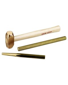 OTC4606 image(0) - OTC Brass Hammer and Punch Set