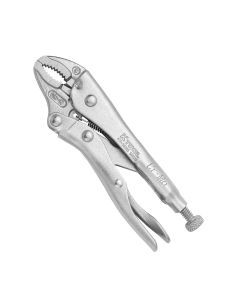 KTI58705 image(0) - K Tool International Pliers Locking Curved-Jaw 5 in.