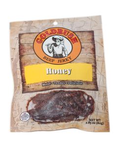 Gold Rush Jerky Honey 2.85 oz. Beef Jerky - 12 Count (3 lbs.)