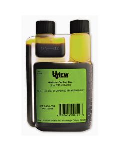 UVU483908 image(0) - UVIEW RADIATOR COOLANT DYE 8 OZ BOTTLE