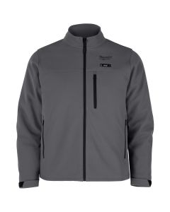 MLWM100G-21L image(2) - Milwaukee Tool M12 Heated TOUGHSHELL Jacket Kit, Grey, Large